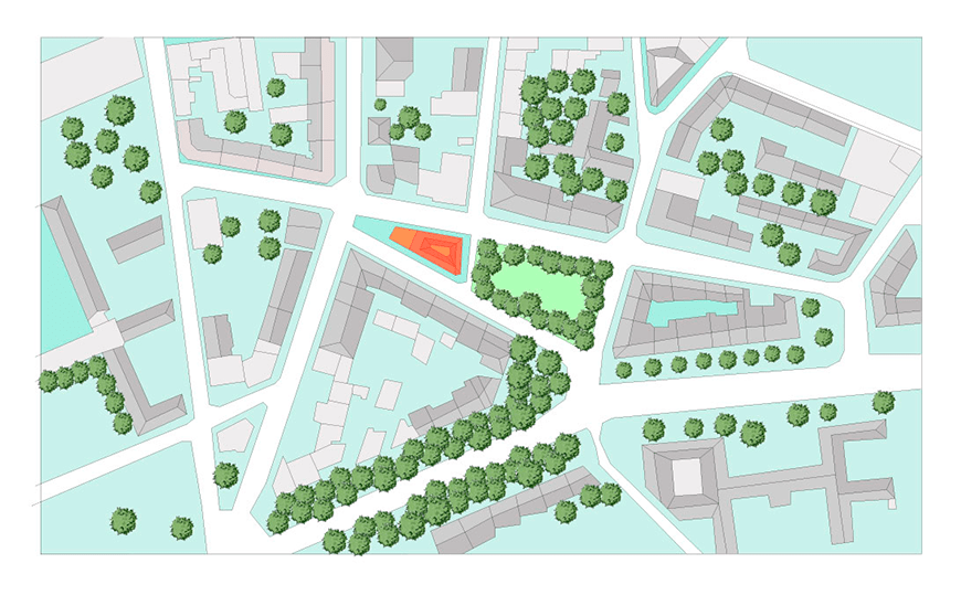 Plan masse projet Convergence