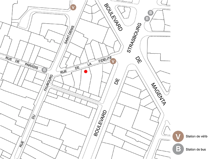 Plan de situation du plan à huîtres