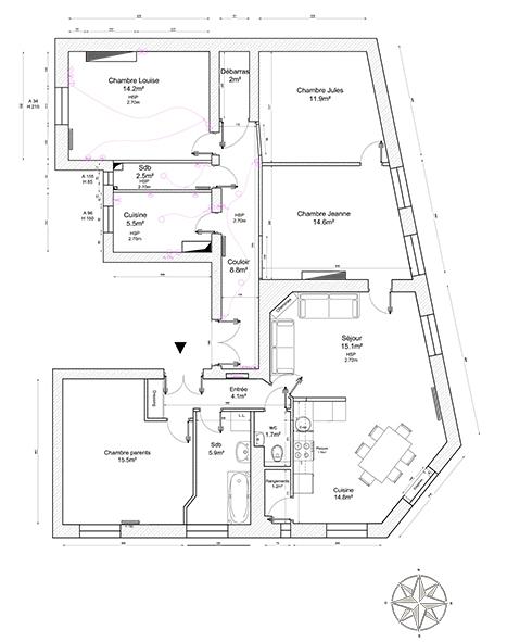 Plan état actuel