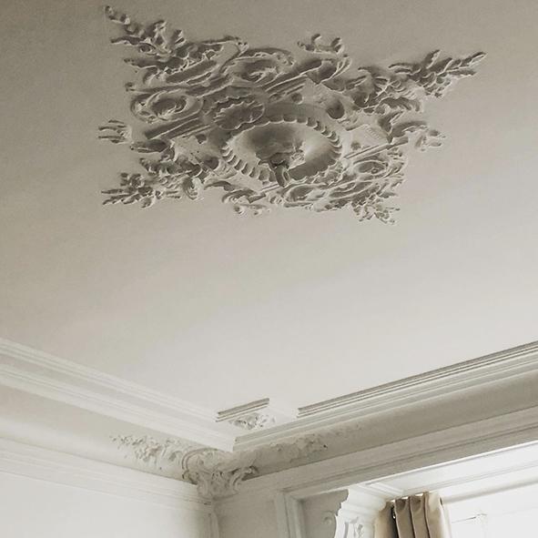 Moulures chambre Port Royal