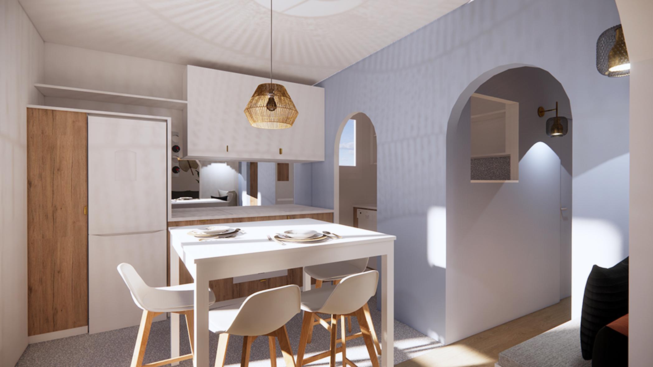 Vue cuisine Colombes